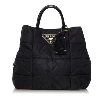 Prada Tessuto Bomber Handbag (SHG-29975)