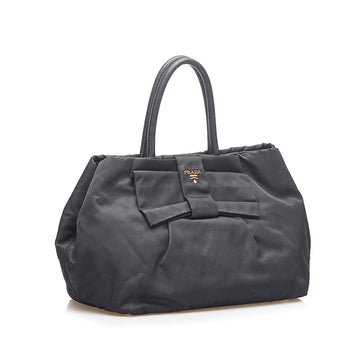 Prada Tessuto Bow Handbag (SHG-31524)