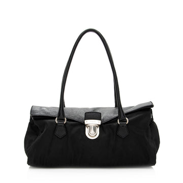Prada Tessuto Buffalo Easy Satchel (SHF-19817)