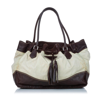 Prada Tessuto Drawstring Tote Bag (SHG-37586)