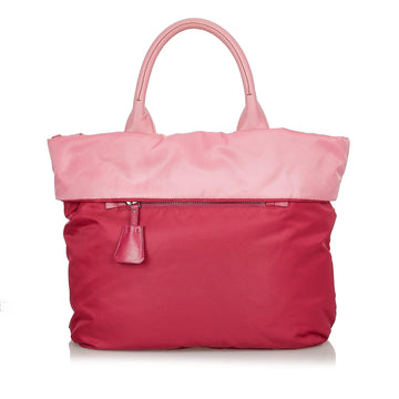 Prada Tessuto Reversible Satchel (SHG-24815)