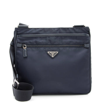 Prada Tessuto Saffiano Front Pocket Medium Messenger Bag (SHF-23879)