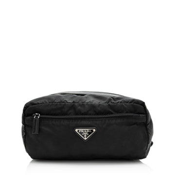 Prada Tessuto Saffiano Travel Pouch (SHF-23829)