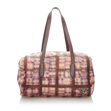 Prada Tessuto Stampato Shoulder Bag (SHG-33420)