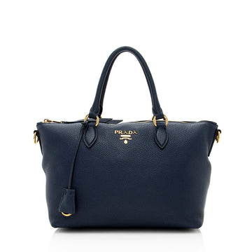 Prada Vitello Convertible Phenix Satchel (SHF-18633)