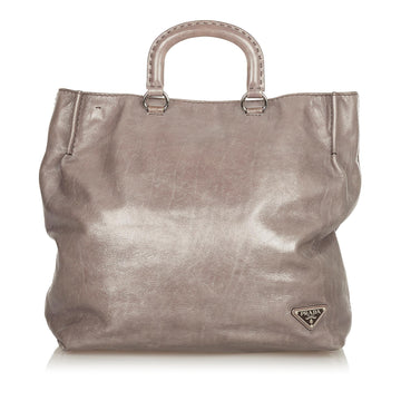 Prada Vitello Daino Satchel (SHG-24825)