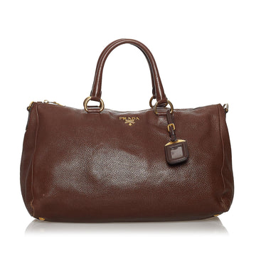 Prada Vitello Daino Satchel (SHG-30204)