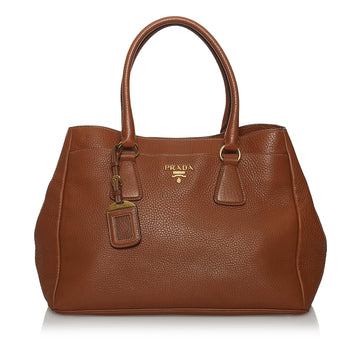 Prada Vitello Daino Satchel (SHG-33785)