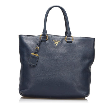 Prada Vitello Daino Satchel (SHG-2Qnk7i)