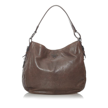 Prada Vitello Daino Shoulder Bag (SHG-30277)