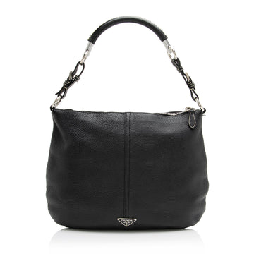 Prada Vitello Daino Small Hobo (SHF-23775)