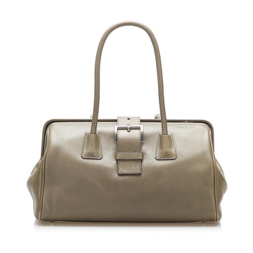 Prada Vitello Fibbia Handbag (SHG-22324)