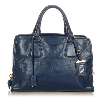 Prada Vitello Shine Satchel (SHG-23789)
