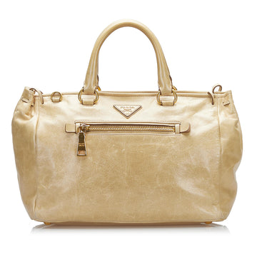 Prada Vitello Shine Satchel (SHG-36119)