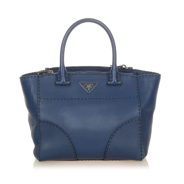 Prada Vitello Twin Pocket Satchel (SHG-31802)