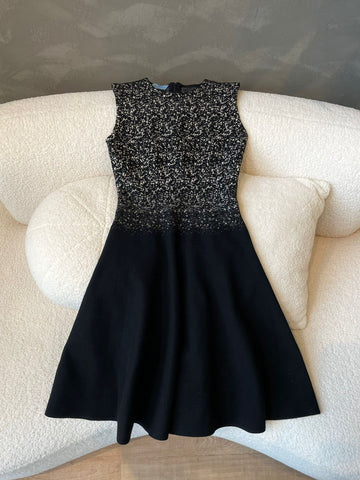 Prada Sleeveless Cocktail Dress Black