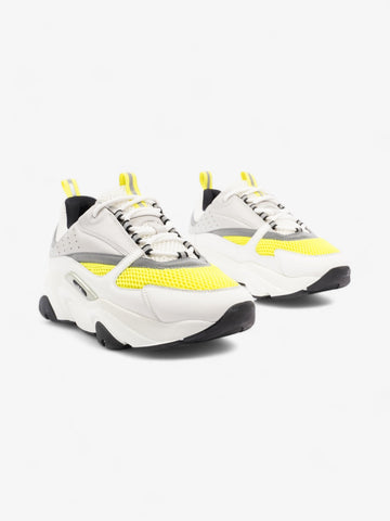Christian Dior B22 White / Silver / Yellow Mesh EU 44 UK 10