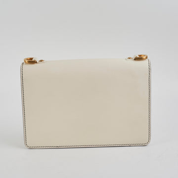 Christian Dior Ja'Dior Flap Bag Cream