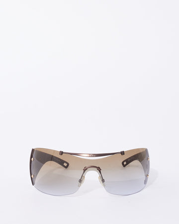 Dior   Brown Shield Diorito 2 Sunglasses