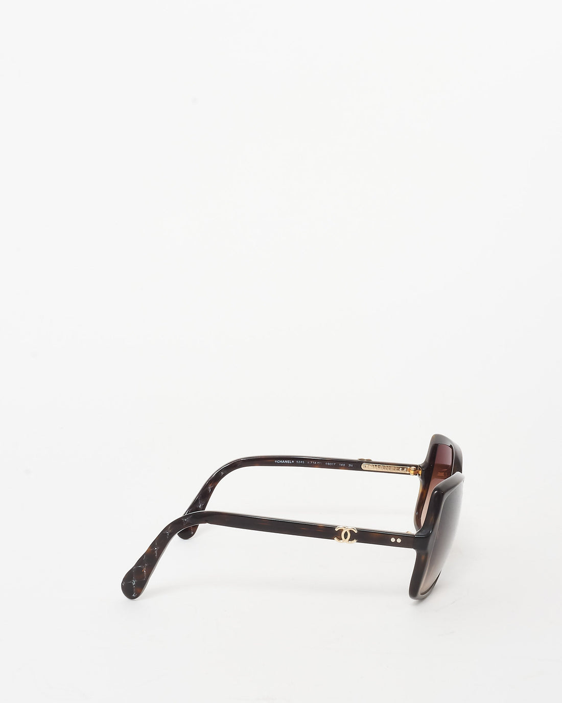 Chanel Tortoise Square Frame Logo C.714/S5 Sunglasses