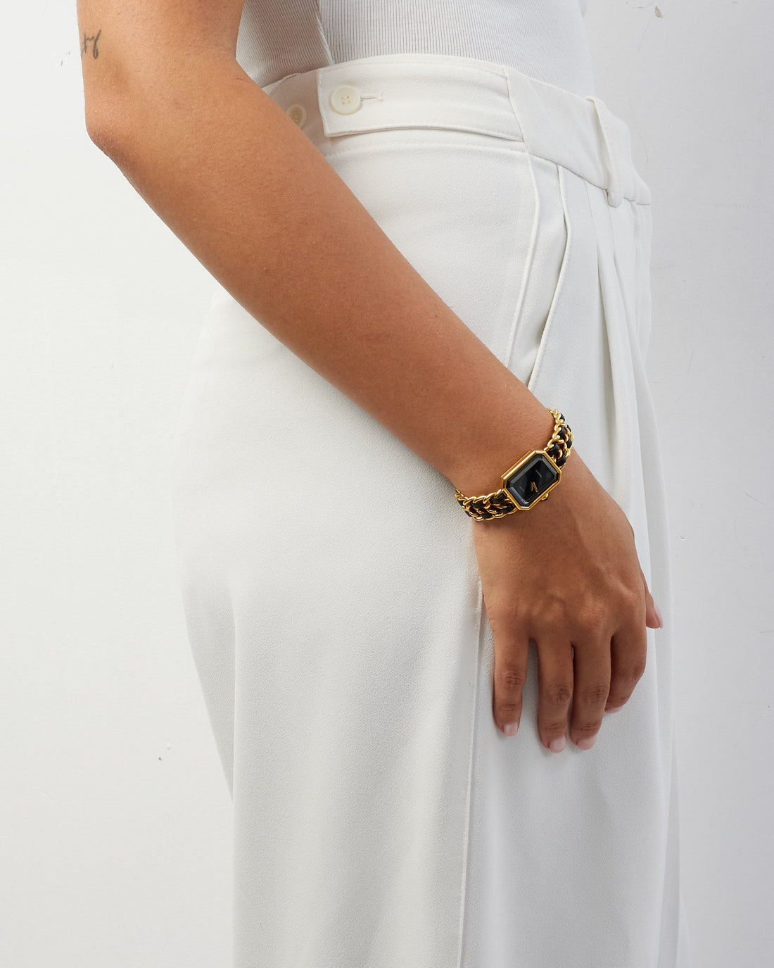 Chanel   Gold and Black Première Édition Watch