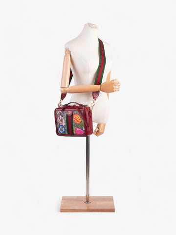 Gucci Ophidia GG Flora / Red Canvas Small