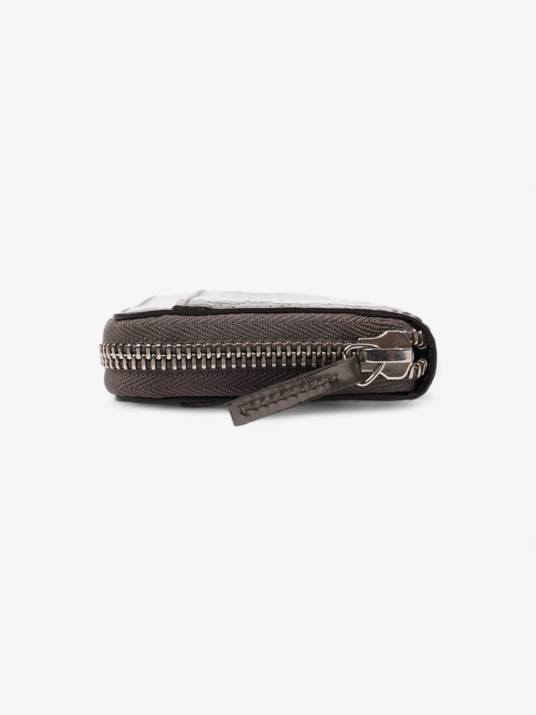 Gucci Microguccissima Compact Wallet Grey Patent Leather