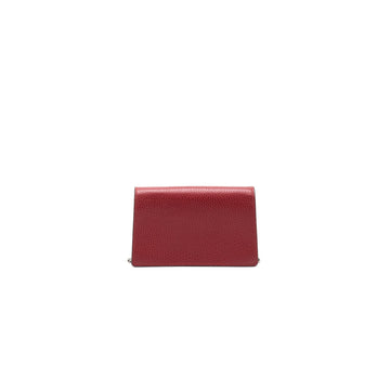 Gucci Dionysus Leather Super Mini Red