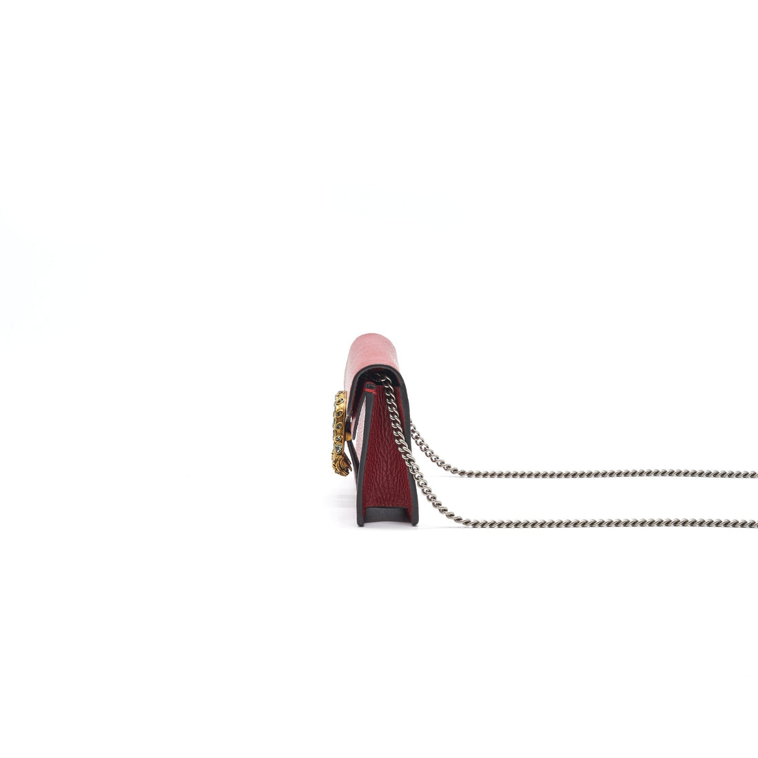 Gucci Dionysus Leather Super Mini Red