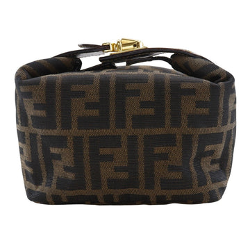 Fendi Zucca Nylon Canvas Vanity Pouch