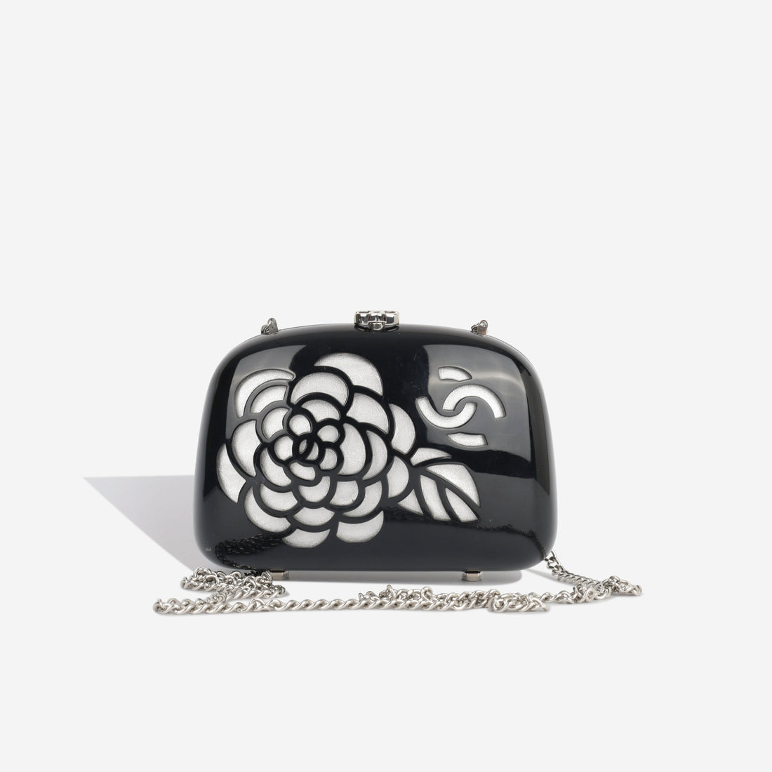 Chanel   Camellia Minaudière Clutch
