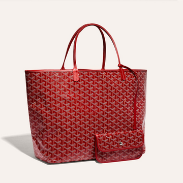 SAINT LOUIS GM 40CM RED CANVAS House Of Sarah