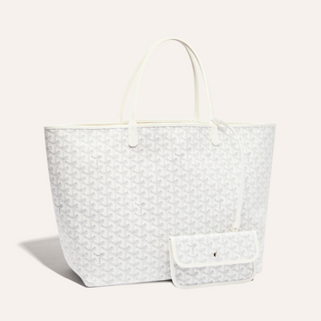 SAINT LOUIS GM 40CM WHITE CANVAS House Of Sarah