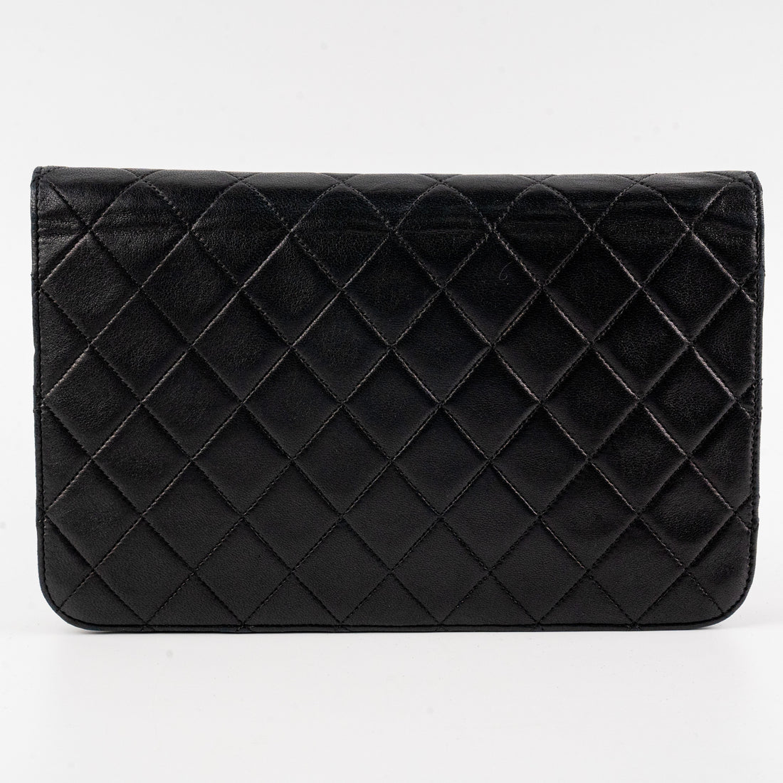 Chanel   Flap Clutch Shoulder Bag Black
