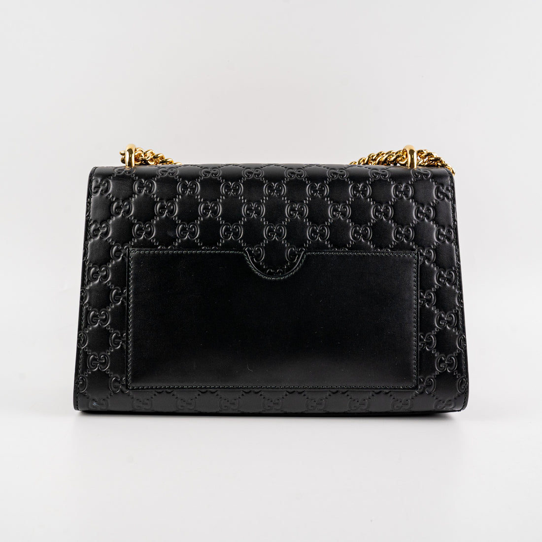 Deal of The Week - Gucci Padlock Medium Signature Shoulder Bag Black
