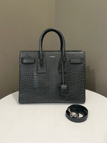 Saint Laurent Sac de Jour Tote Bag Black