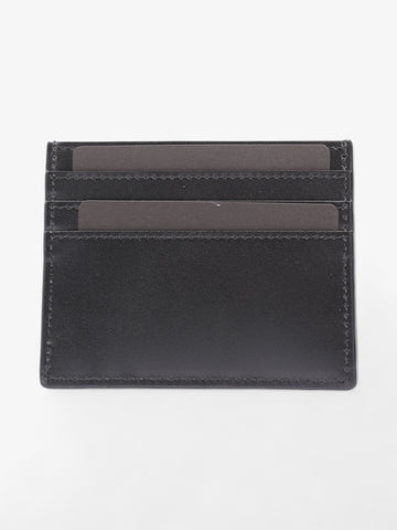 Fendi FF holder Black Leather