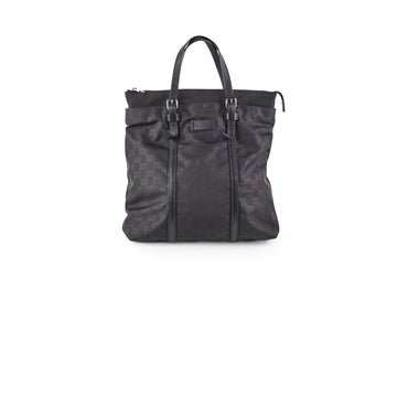 Gucci   Monogram GG Black Tote