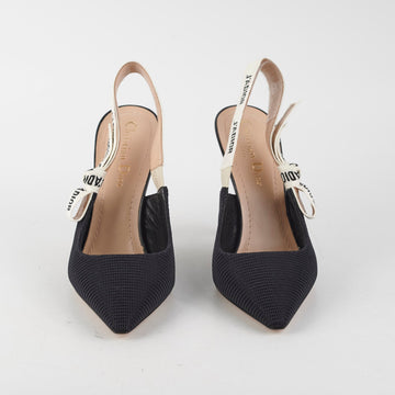 Christian Dior Black Singbacks Size 36