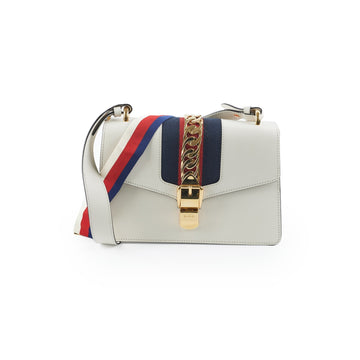 Gucci Sylvia White Shoulder Bag