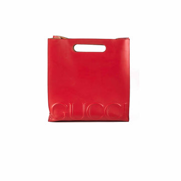 Gucci XL Tote Leather Red