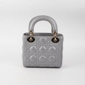 Dior Lady Dior Mini Grey