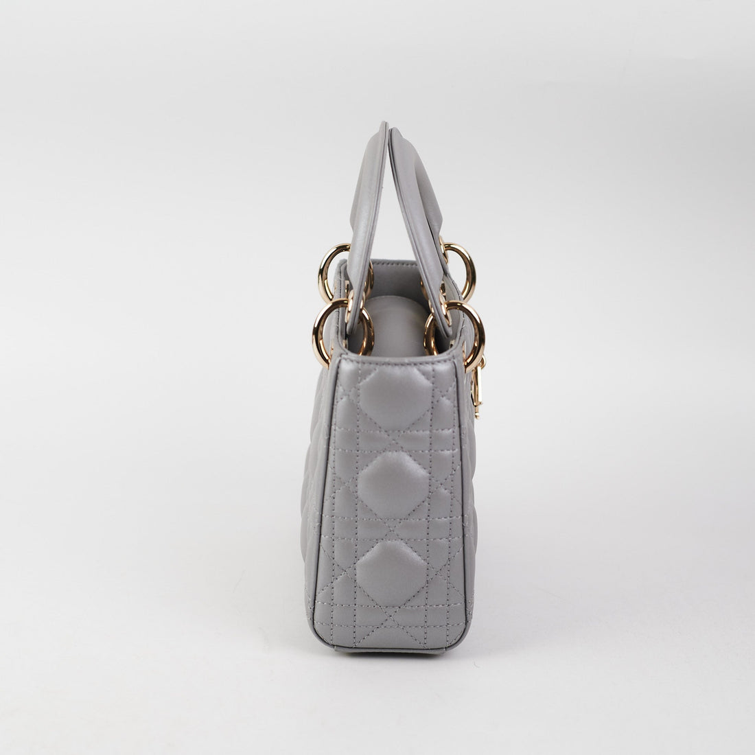 Dior Lady Dior Mini Grey