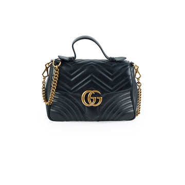 Gucci Top Handle Marmont Black