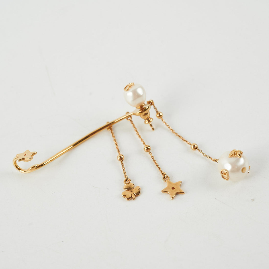 Dior Pearl Gold Earcuffs