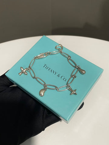 Tiffany & Co. Elsa Peretti Charm Link Bracelet