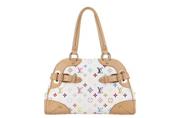 LOUIS VUITTON CLAUDIA (M40193) MULTICOLOR MONOGRAM CANVAS GOLD HARDWARE NO DUST COVER