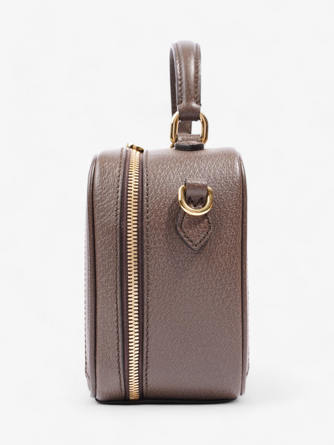 Gucci Ophidia Top Handle GG Supreme / Green / Red Canvas Mini