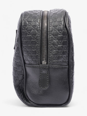 Gucci Washbag Black Leather