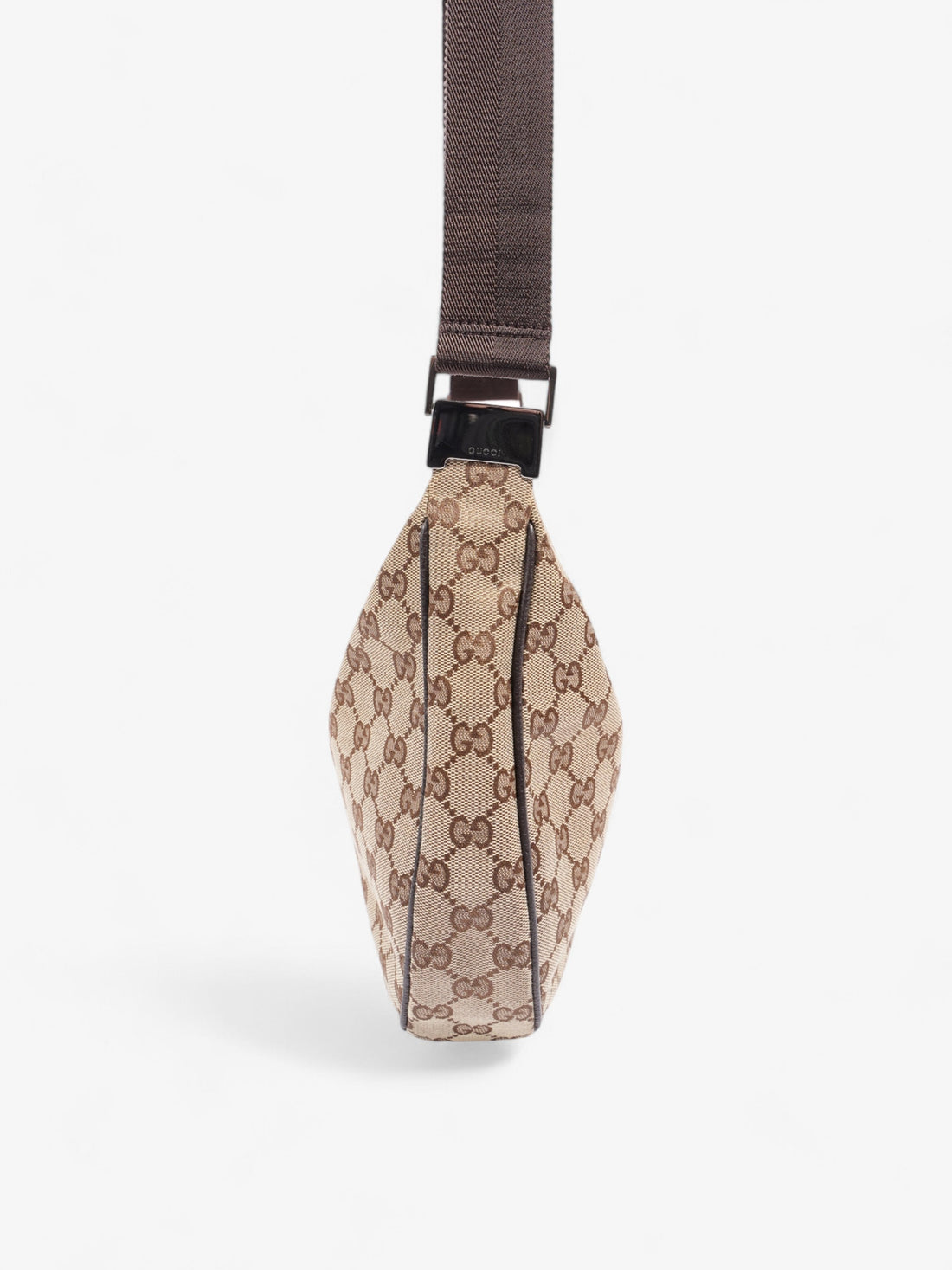Gucci GG Canvas Shoulder Bag Beige / Brown Canvas